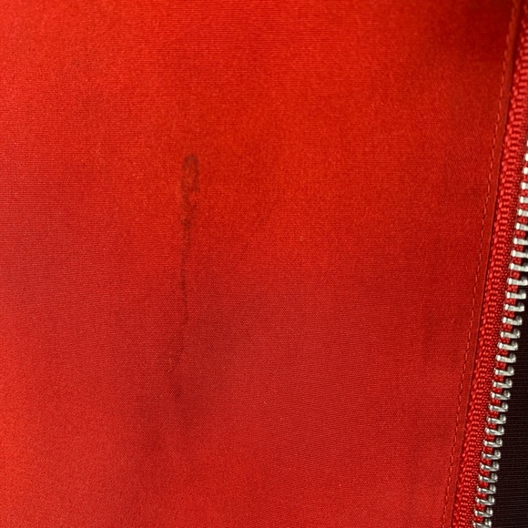 Vintage 1980s Red water proof windbreaker coat - Picture 3 of 7